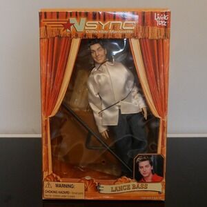 NSYNC Lance Bass Collectible Marionette Living Toyz NIB Rare 2000